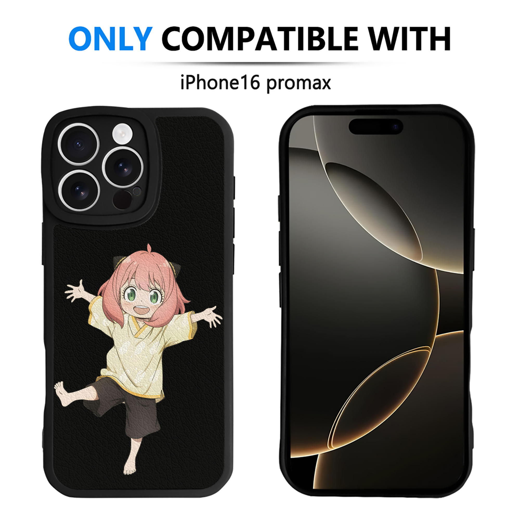 （画像用） SPY×FAMILY间谍家家酒 【iPhone 16シリーズ対応】シリコンスマホケース（レザー調） 材質：シリコン